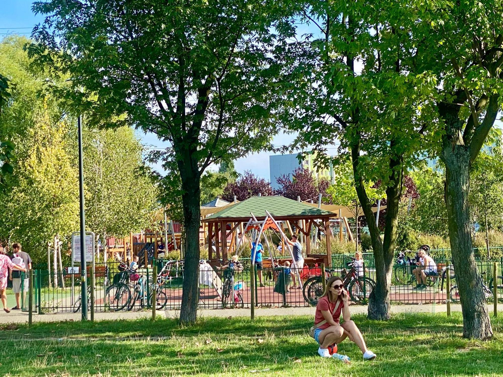 Near Metro Station And Park